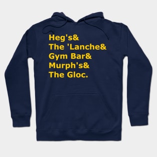 Marquette Bars Gold Hoodie